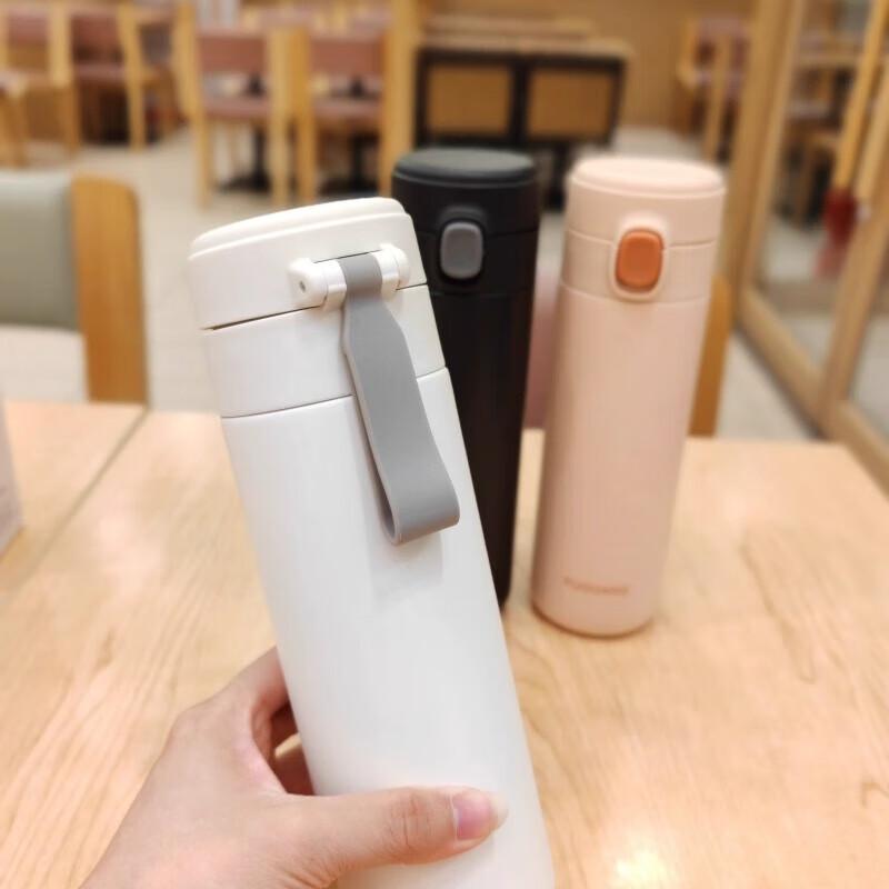 FUGUANG Qilan 304 Stainless Steel Pop-Up Lid Thermos Mug