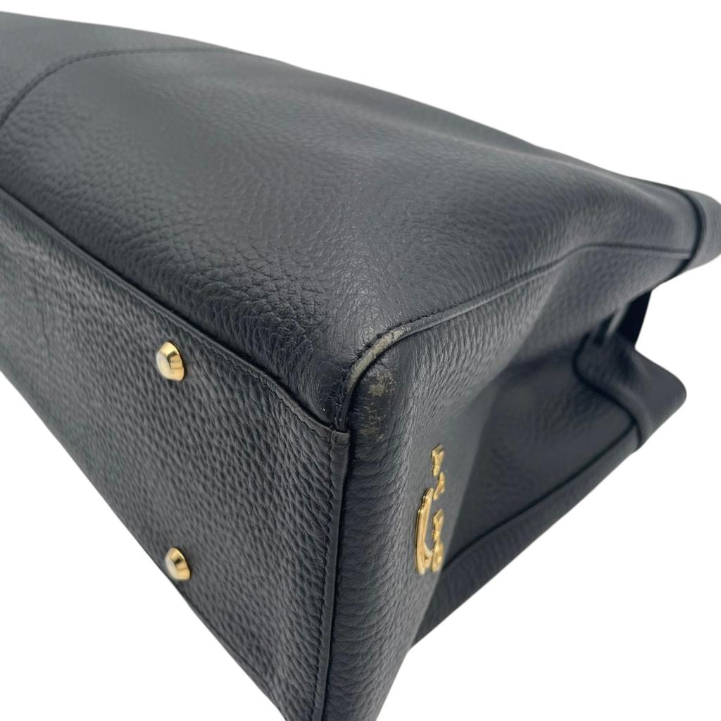 Used ATAO Shoulder Bag LABO LABOShoulder Bag black leather Women
