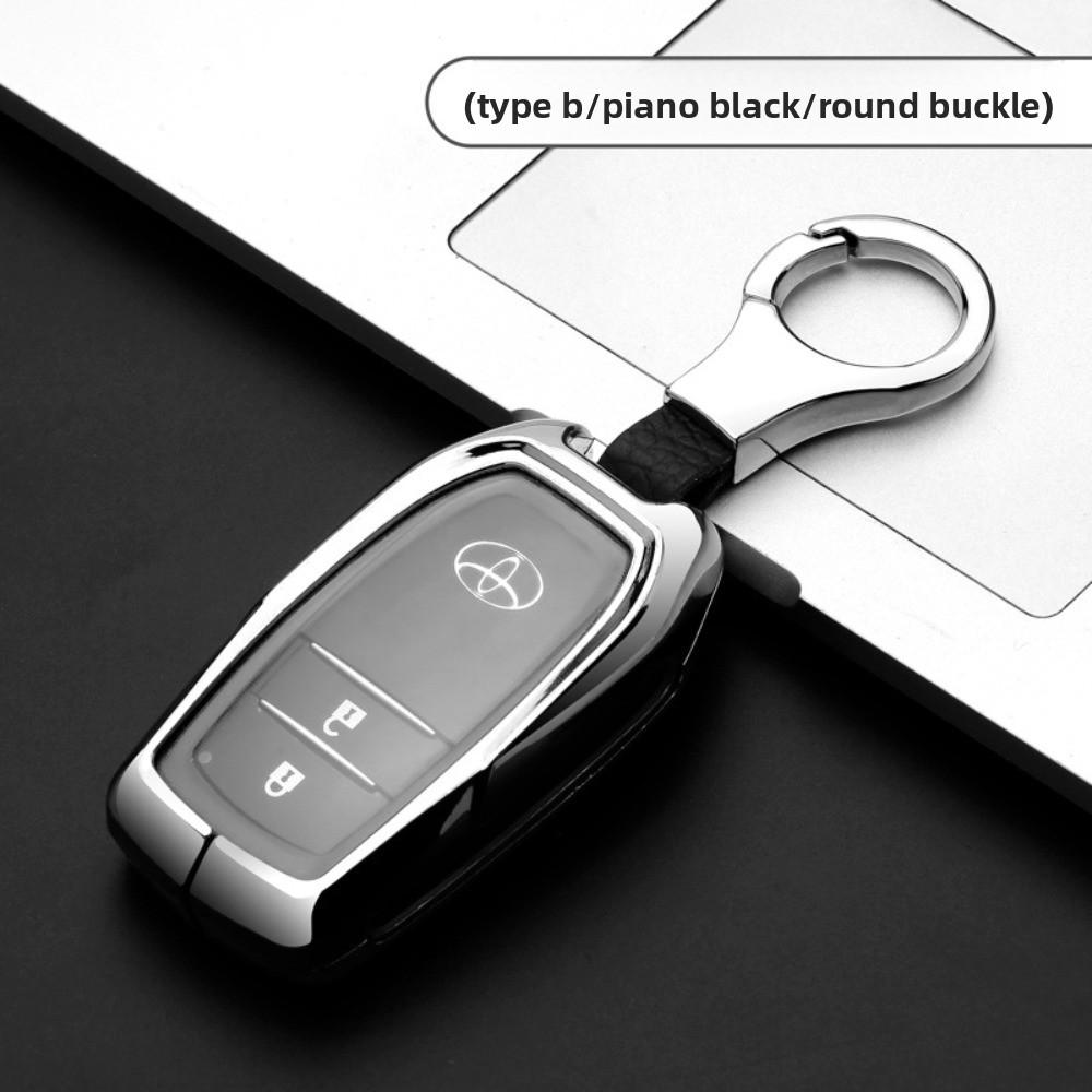 Premium Key Case for Toyota Camry RAV4 Corolla CHR Highlander Levin Keychain Holder