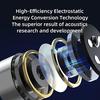 LUCKLZ KZ ZEX Elektrostatischer und BD-Hybrid-Technologie Kabelgebundene Kopfhörer mit Neuer Elektrostatischer Technologie, 6,8mm Niederspannungs-Elektrostatisches Element, Sky
