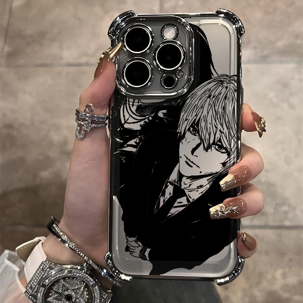 Luxury Deaths Notes Misa Plating Phone Case For Samsung A37 A57 A07 A36 A16 A06 A35 A55 A25 A26 A24 A14 A05 A04 4G 5G