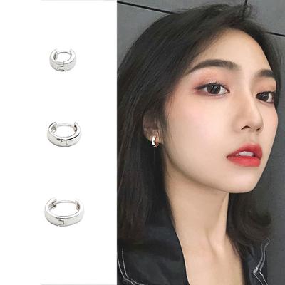 Women's Earbuds New Style Korean Style Earbuds Earrings Circle Round Ring
