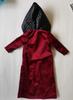 GeekDwarf Doll Clothes Long Coat with Leather Hood Casual Figure Outfit JK Uniform [Single Item] 1/3 Autumn/Winter (01 Coat)
