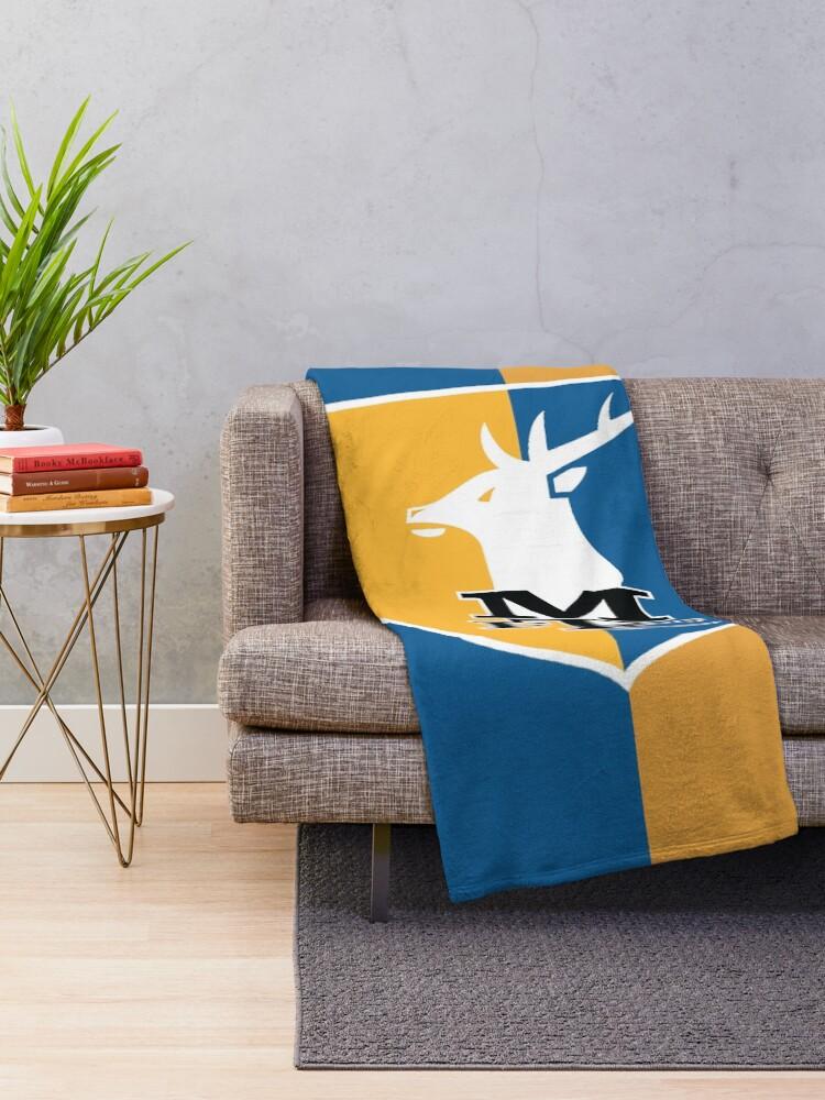 Mansfield Town FC Throw Blanket Soft Fleece Fan Favorite for Cosy Movie Nights and Sports Events 100cmx150cm