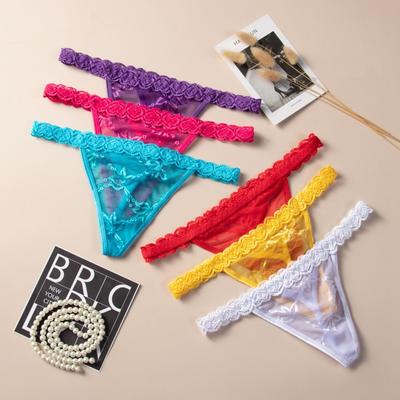 Damtrosor Stringtrosor Spetstrosor G-string Underkläder T-BACK Dam Låg midja Trosor Briefs