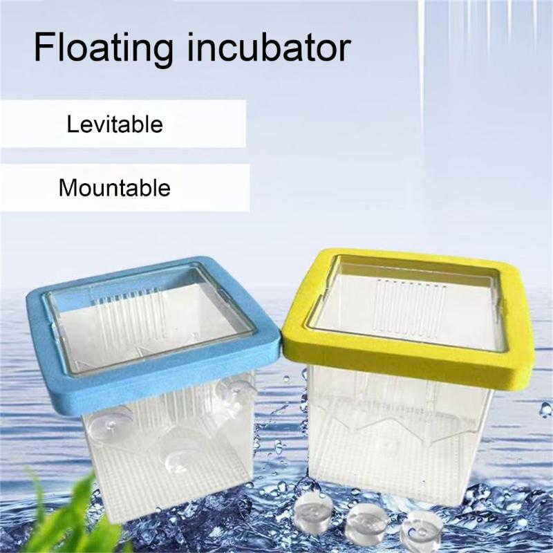 FishTank Separation Breeder Box Clear Floating Breeding Isolation Box Aquarium Mini Hatchery Incubator