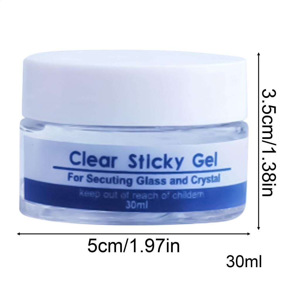 

Museum Gel Clear Removable Museum Paste Putty Wax Removable Invisible Strong Adhesion Without Residues Clear Adhesive Putty 30ml