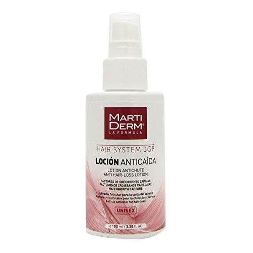 Martiderm 3GF Lotion proti vypadávání vlasů 100 ml Unisex Hair System Posiluje kořínky Redukuje vypadávání Vlasové ošetření