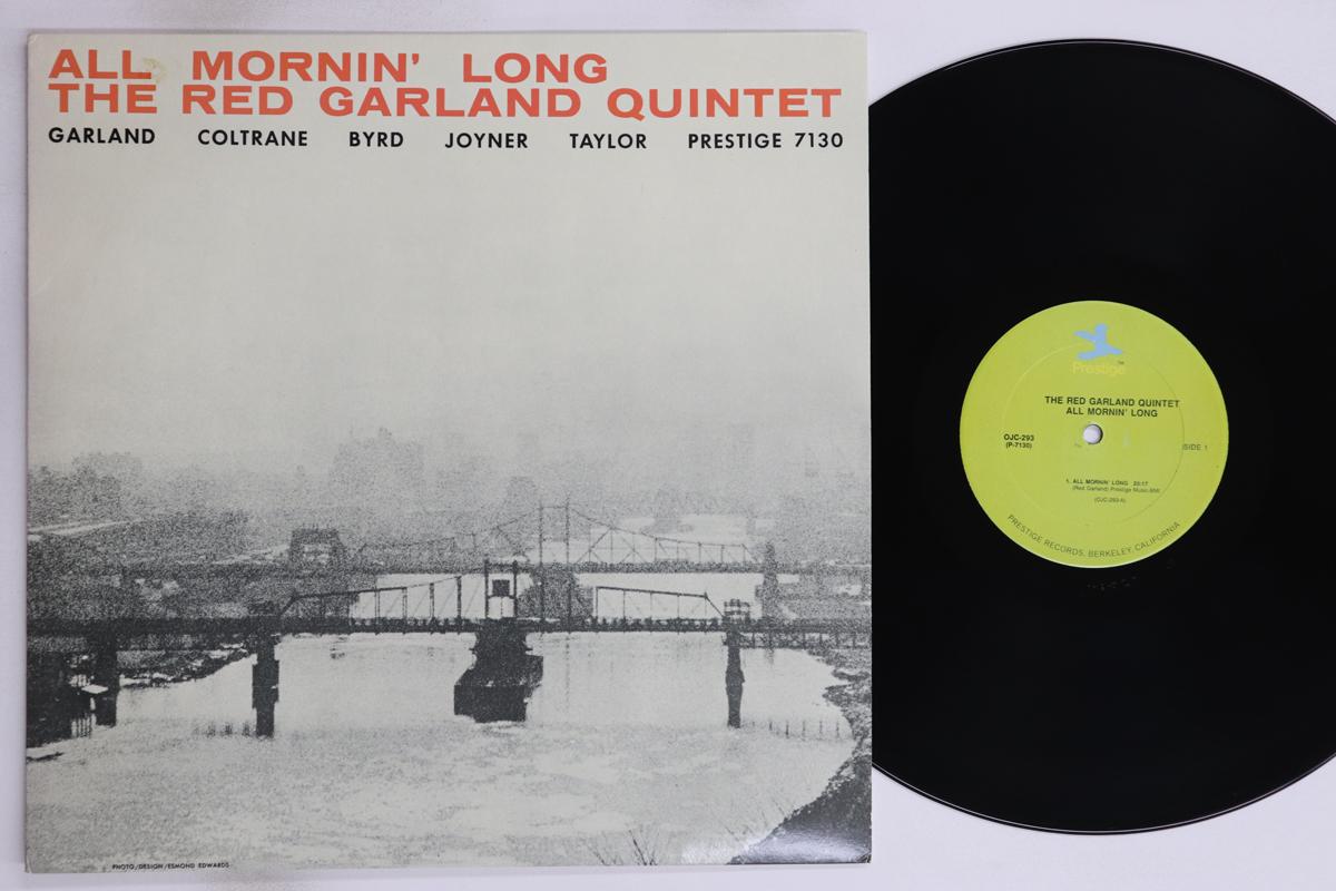 

LP Record RED GARLAND - All Mornin Long OJC293 ORIGINAL JAZZ C 1987 US Jazz Used