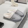 Women's High-Top Cotton Slippers, Winter Non-Slip Indoor/Outdoor, Thick Plush, Full-Wrap, Casual Warm Shoes