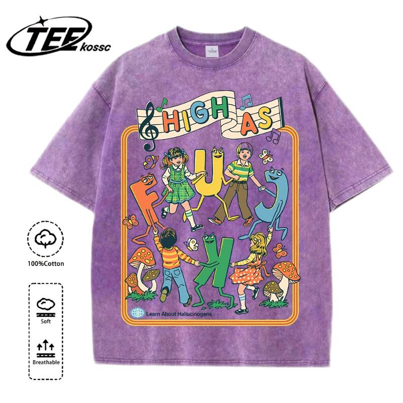 

Witches Brew Coffee Black Magic Washed Retro Snow Чоловіча футболка Літній одяг Повсякденна футболка Футболка Бавовняні дихаючі топи 160