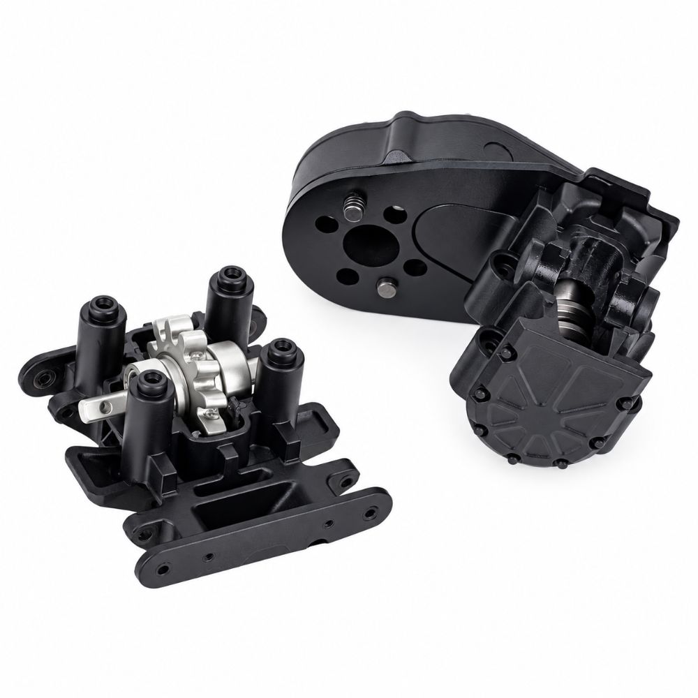 Stainless Steel RC Car Transmission Gear Set for 1/30 Axial SCX30 RC Transmission Parts