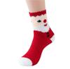 New Christmas Socks Coral Fleece Winter Plush Thickened Warm Confinement Floor Socks Men and Women Couple Socks Sleep Socks Gift