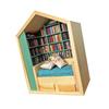 Anxiety Bookroom Shake Away Your Anxiety Bookshelf Decorative Anxiety Bookshelf Ornament for Rooms Studies Desks Living