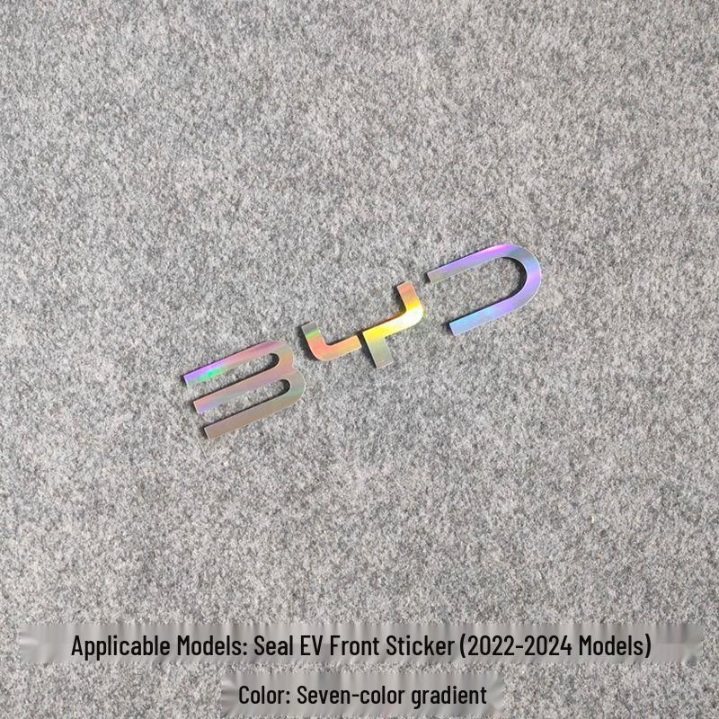 BYD Seal EV Car Logo Sticker for Color Change & Decoration (EVDMI 05, DMI 07, DMI 06, GT 06)