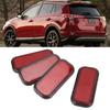 4PCS Red/Yellow Reflective Sticker Durable Warning Marker  for Trailer Reflective Decoration