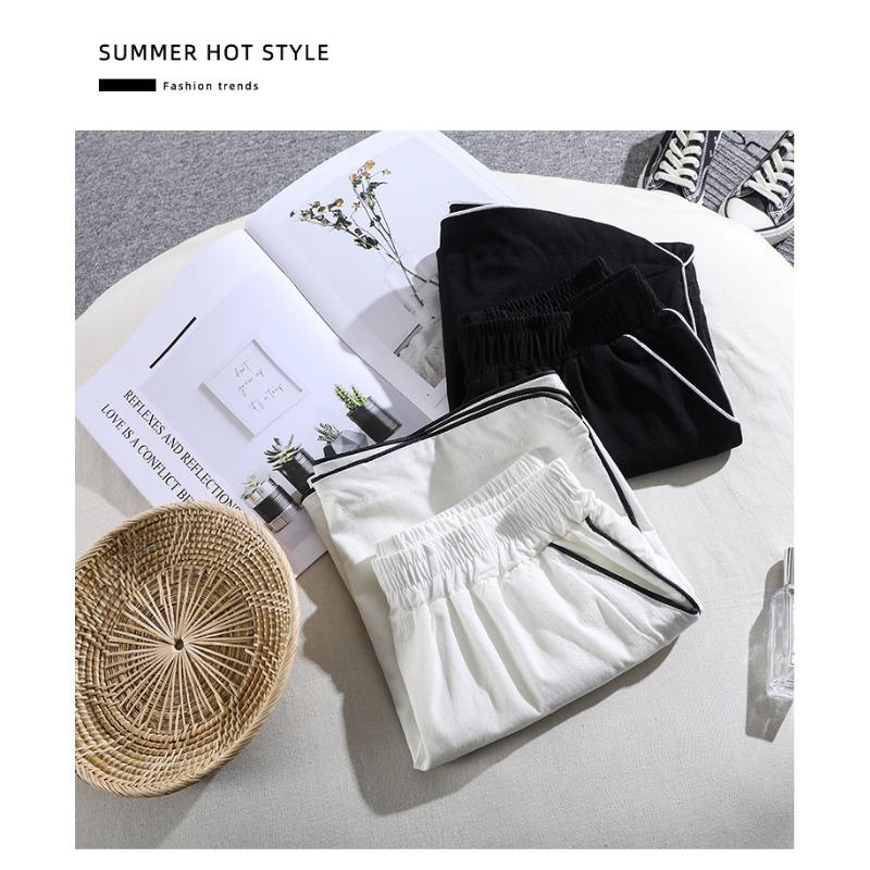 Sports Shorts Women's Summer Loose Running Fitness Outside Wear High Waist Wide Leg Slimming Quick Dry Casual Pants