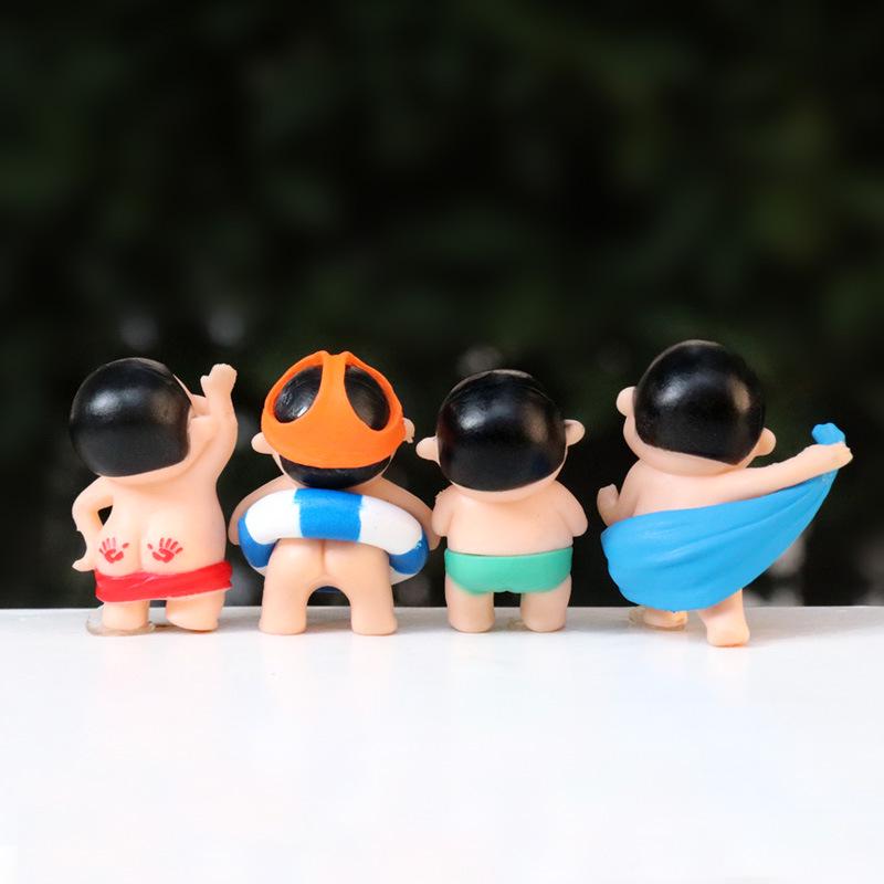 Trendy Trumpet Swimsuit Newbie Figurine Doll - Micro Landscape/Desktop DIY Ornament