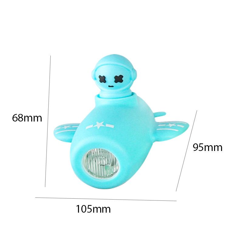 High Brightness Front Bike Light & Horn for Children's Night Riding