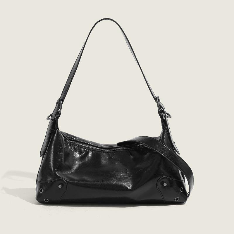 Niche Design New Women's Bags, Autumn and Winter Maillard Armpit Bags, Foreign-style Versatile Single Shoulder Messenger Bags for Women