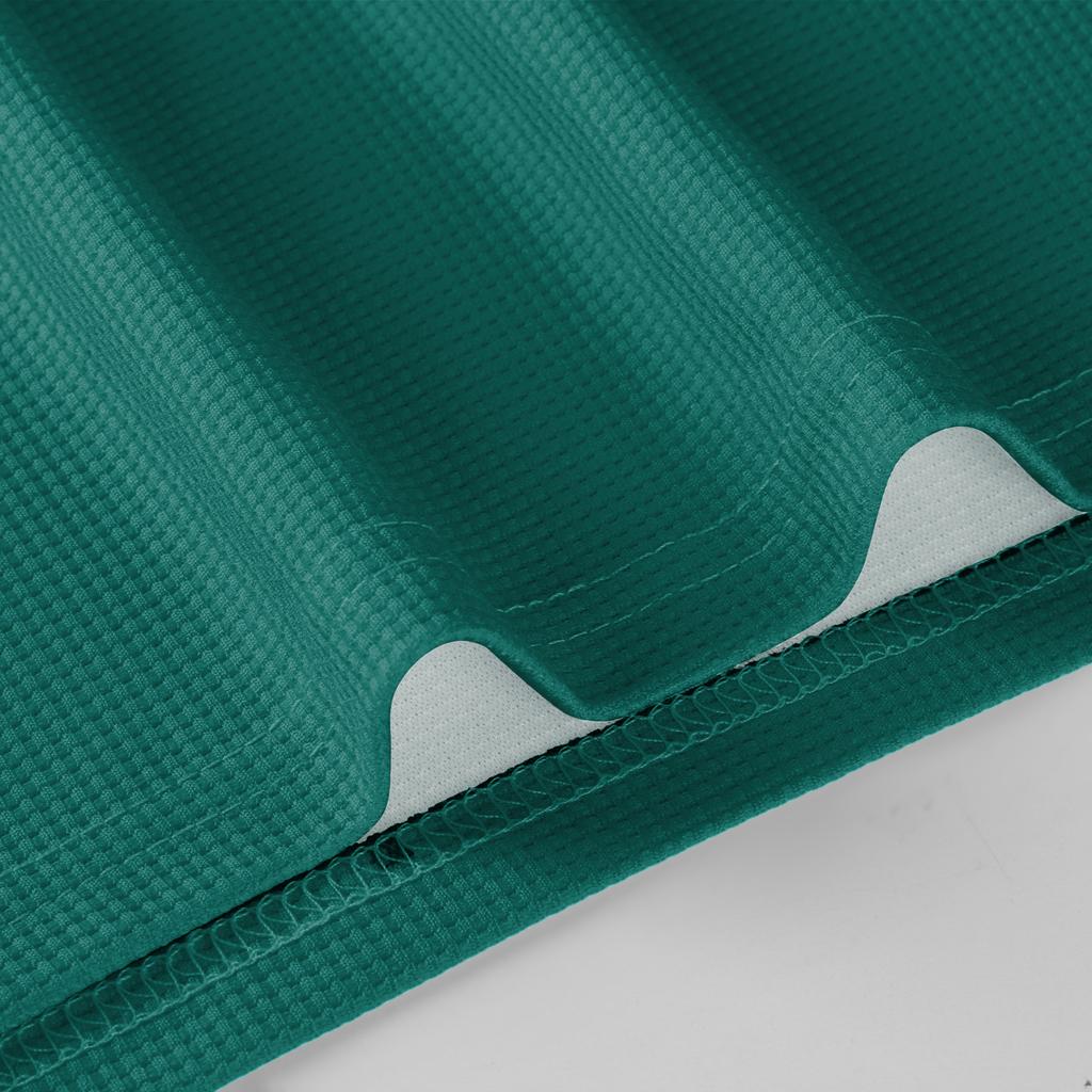 Pánský volný ležérní top s límečkem na knoflíčky a dlouhým rukávem