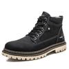 Men's Trendy Mid-Cut Autumn Work Boots - British Style Martin Boots