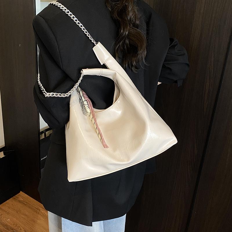 Tote Bag 2025 Summer New Large-capacity Simple Shoulder Bag Versatile Underarm Bag Women