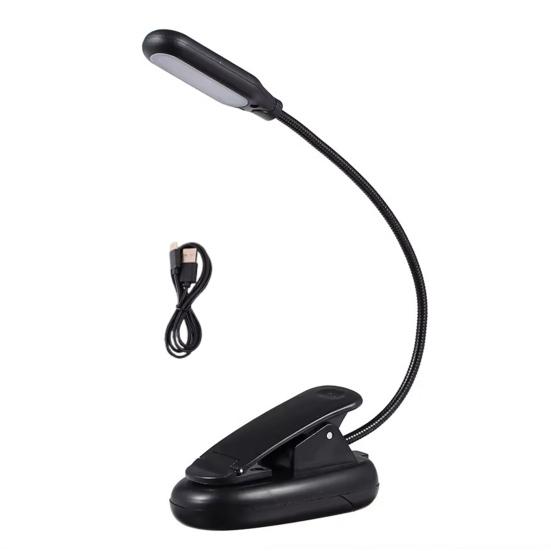 Rechargeable Light Night Clip-On Design E-reader Reading Reading Lamp