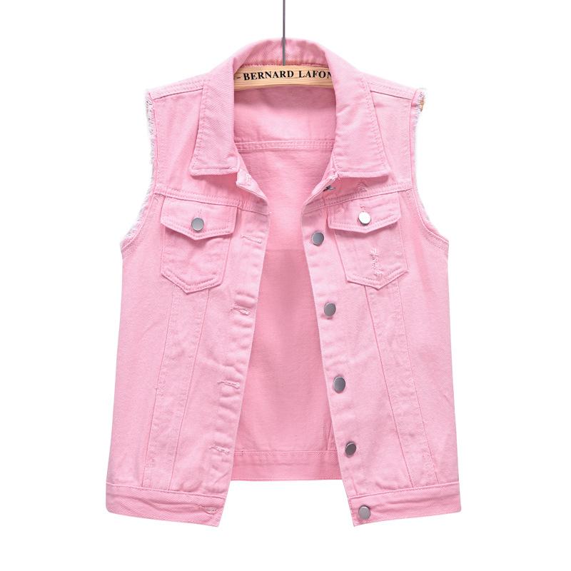 Buy Women Plus size Denim Vest 