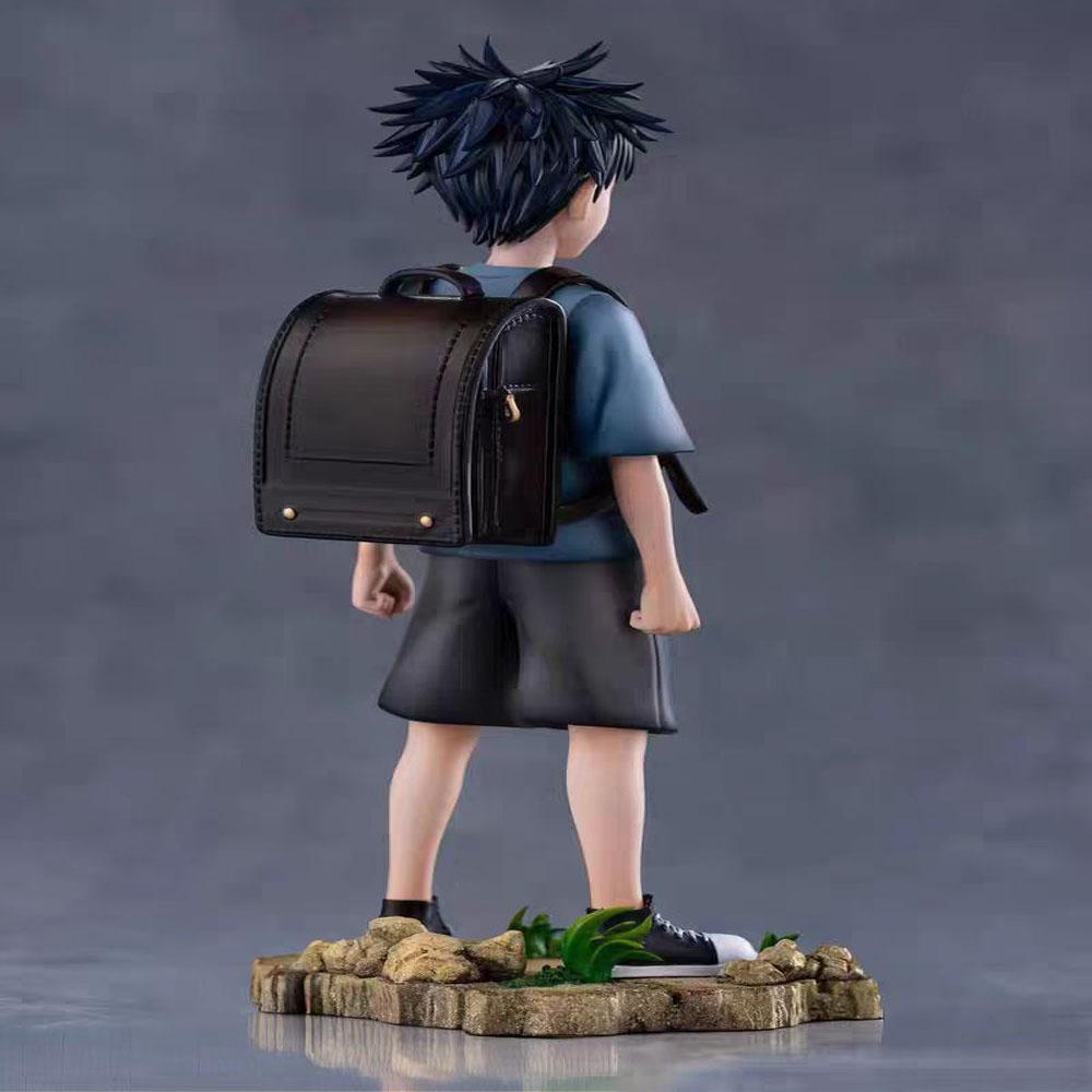 15CM Jujutsu Kaisen Anime Figure Childhood Backpack Itadori Yuji Fushiguro Megumi Cute Figure Model PVC Collection Toy Gift