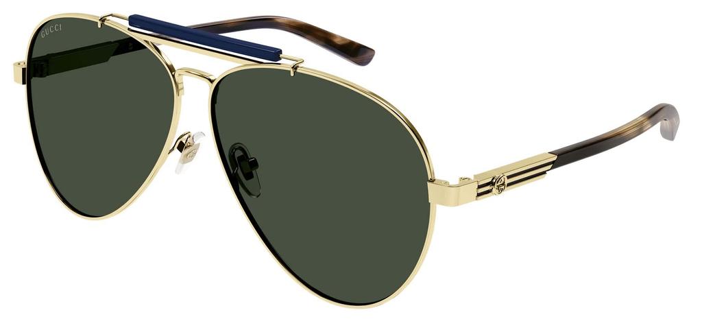 Sunglasses Asian Fit GG1287S 003 Size 61 Interlocking G Teardrop Shape Unisex Interlocking GG [Gucci] Men's Women's