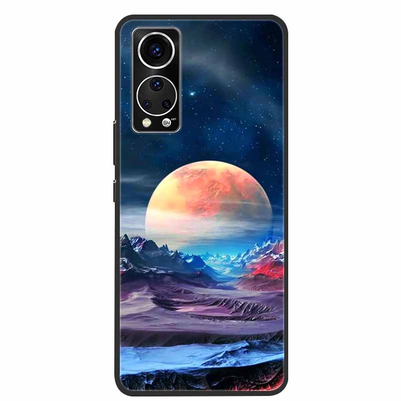 For ZTE Axon 30 5G Case Luxury Silicone TPU Soft Back Cover Phone Case For ZTE Axon 30 5G Coque Fashion A2322 Shockproof Funda