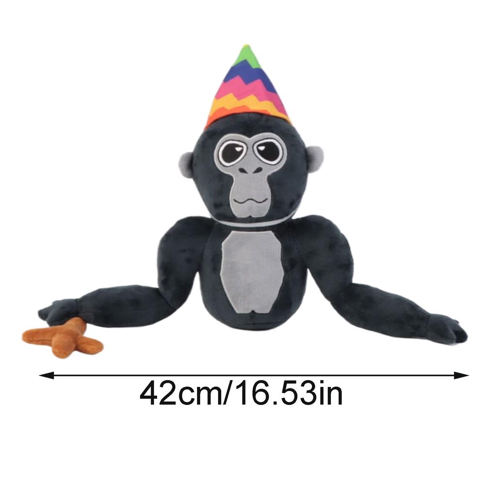 16,53 Zoll Gorilla Tag Monke Plüschtier Heißes Cartoon-Spiel-Figur Gorilla Tag Plüschpuppe Weiches gefülltes Plüschtier Tier Spielzeug Geburtstagsgeschenk