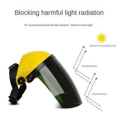 Face Protector Welding Protective Mask Adjustable Dust-proof Welding Helmet Splash-proof Heat Resistant Welder Mask Cooking