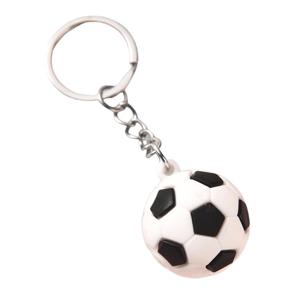 Volleyball Key Chains with Simulated Designs Small Volleyball Pendant Suitable for Sports Fan and Party Supplies