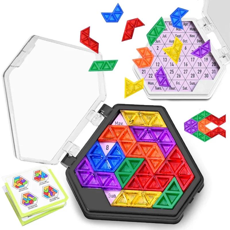 Calendar Puzzle Game Board Game Pocket Mini Toys Montessori School Education Learning Logic Game Sudoku Puzzle Challenges