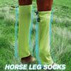 Equestrians Leg Defender Breathable Cover Dense Weave Fabric Prevents Deformation Stable Cycling Experience