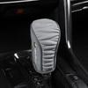 GLSRA1 Leather Car Shift Handle Cover Center Control Gear Shift Cover  For Alfa Romeo Giulia Stelvio Giulietta 156 159 147 Mito Tonale