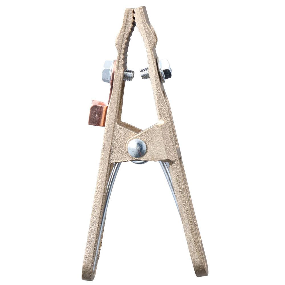 

Желтый сварочный аппарат Заземляющий зажим 260А Кабель Медный захват Заземляющий зажим Заземляющий сварочный аппарат