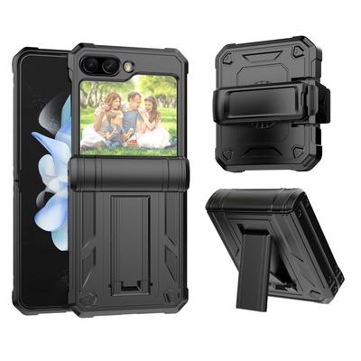 Suitable for Samsung Galaxy Z Flip 5 Mobile Phone Case Foldable Bracket Sturdy Anti Fall Phone Case