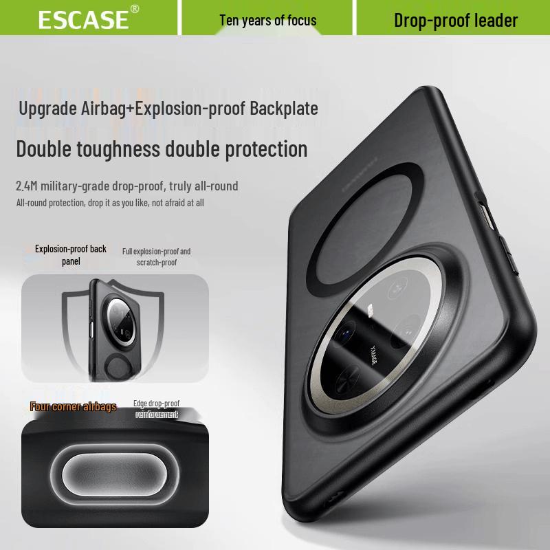 ESCASE Magnetic Anti-Drop Lightweight Protective Phone Case for Huawei