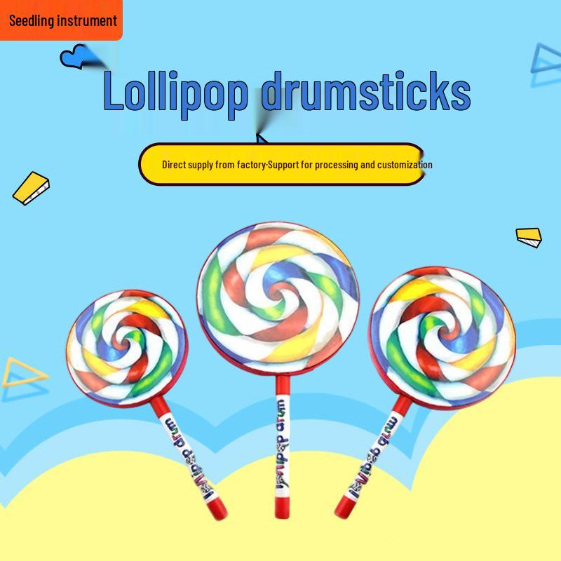 Colorful Children's Lollipop Xylophone Mallets - Performance Percussion Instrument Drumsticks