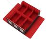 Patented Design BNT Three-Row Windowed Pu Leather Eco-Friendly Game Card Storage Box Single Sleeve 1360+ for Board Game