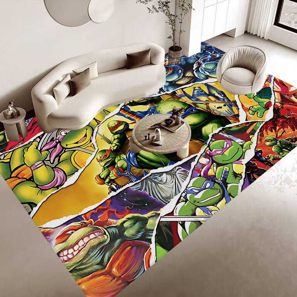 N-Ninja Turtles Kitchen Mat Cheaper Anti-slip Modern Living Room Balcony Printed Modern Home Decor