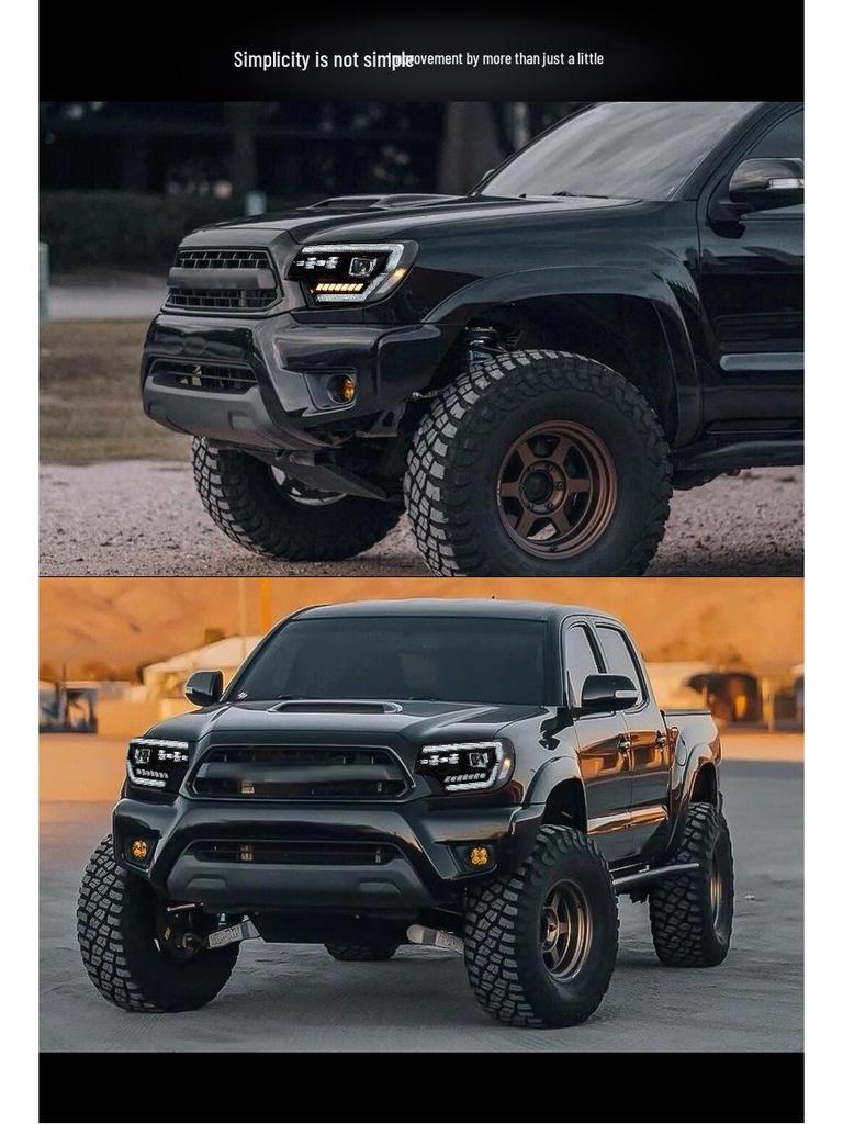 Compatible LED Headlight Assembly for Toyota Tacoma (2012-2015)