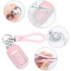 5 Button Key Fob Cover,TPU Key Fob Case With Keychain,Car Key Cover Pink Car Accessories Compatible With Honda
