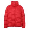 Autumn and winter warm short light down jacket women's stand-up collar light thin small winter coat winter clothing