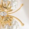 Delicate Butterfly Shape Brooch Pin With Intricate Texture Stylish Outfit Embellishment for Casual or Formal Wear