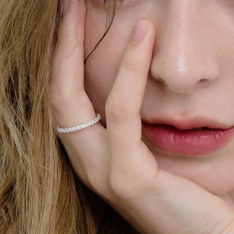 

ENCLAIR SILVER925 MELLOW GUARD RING Silver No. 17