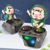 Electronic Dj Rock Piggy Waddles Dances Musical Toy Toddler Light Music Toys Cute Swing Dancing Piggy Toy For Baby Children Gift